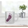 Kép 1/12 - Üveg bögre padlizsán / Eggplant mug